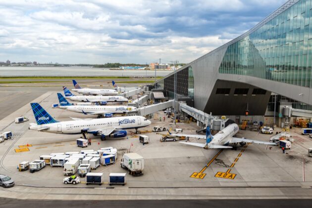 L'aéroport La Guardia à New York