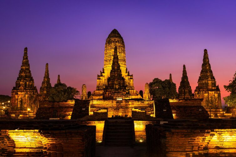 L'ancienne ville historique d'Ayutthaya