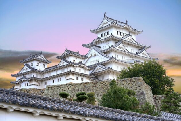Le Château d'Himeji au Japon