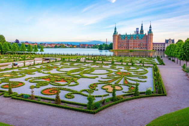 Le Château de Frederiksborg au Danemark