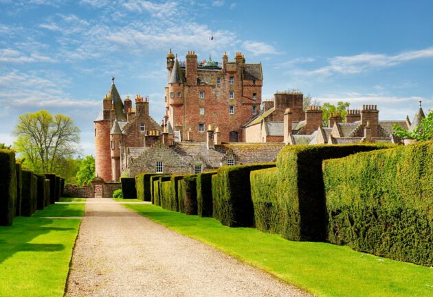 Le Château de Glamis en Ecosse