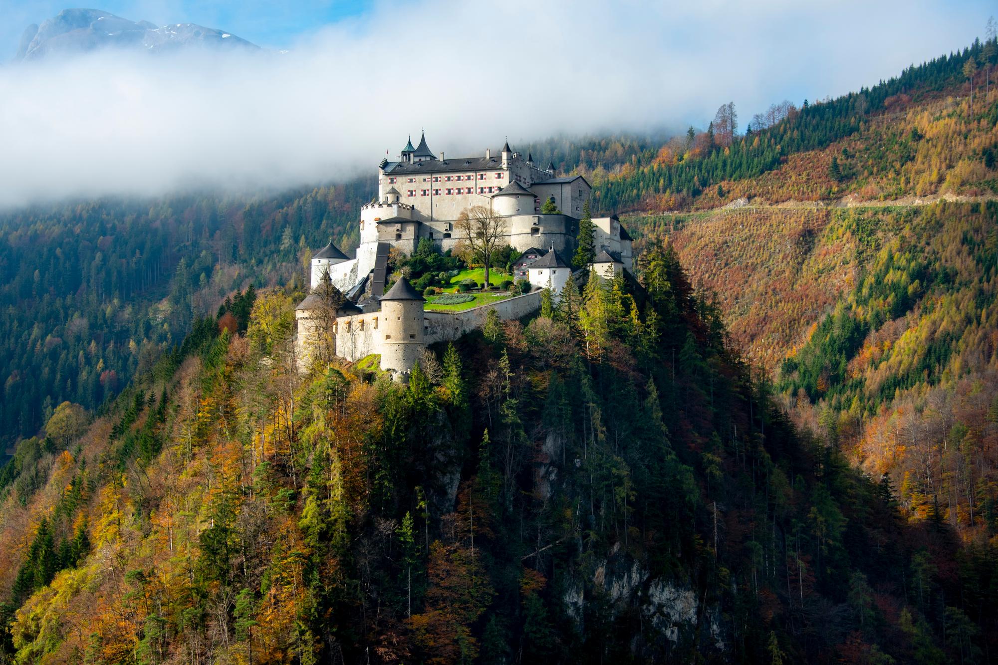 Le Château de Hohenwerfen, Autriche