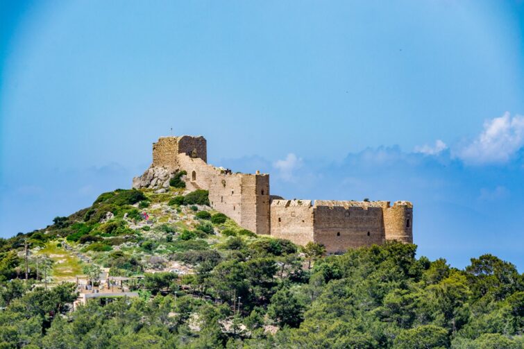 Le Château de Kritinia à Rhodes