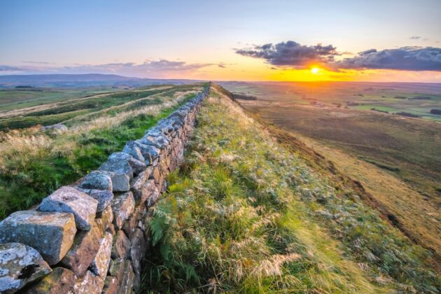 Le Hadrian’s Wall au Royaume-Uni