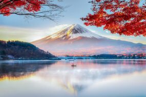 Le Lac Kawaguchi au Japon