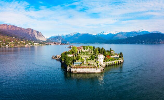 Le Lac Majeur et l'île d'Isola Bella