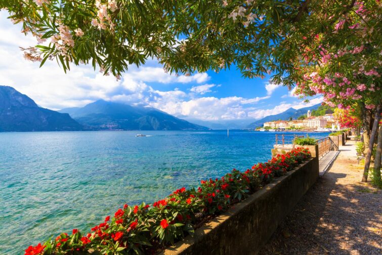 Le Lac de Côme en Italie