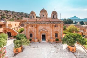 Le Monastère d'Agia Triada, La Canée, Crète