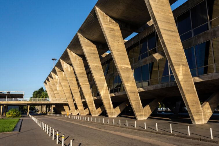 Le Musée d'Art moderne de Rio de Janeiro, Brésil