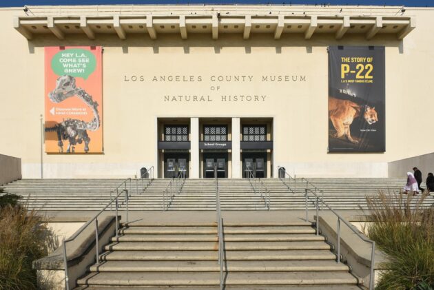 Le Musée d'histoire naturelle de Los Angeles, USA