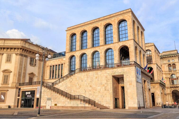 Le Museo del Novecento à Milan en Italie