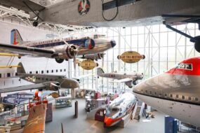 Le National Air and Space Museum à Washington, États-Unis