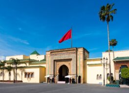 Le Palais Royal de Rabat, Maroc