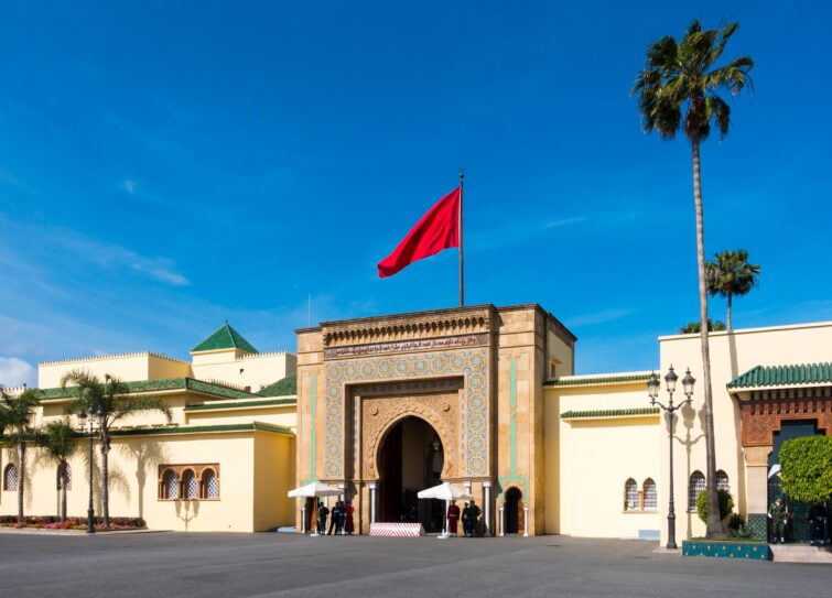 Le Palais Royal de Rabat, Maroc