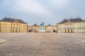 Le Palais d'Amalienborg à Copenhague
