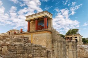 Le Palais de Knossos à Héraklion en Crète, Grèce