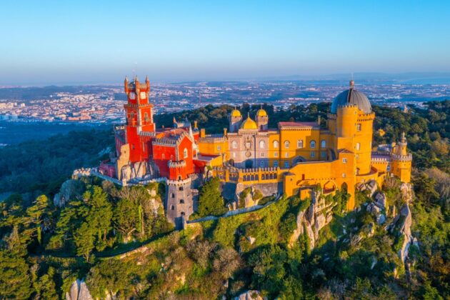 Le Palais de Pena à Sintra Portugal