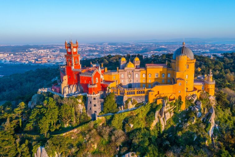 Le Palais de Pena à Sintra Portugal