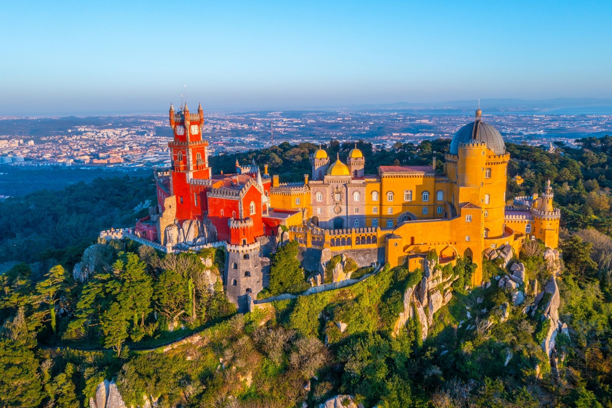 Le Palais de Pena à Sintra Portugal