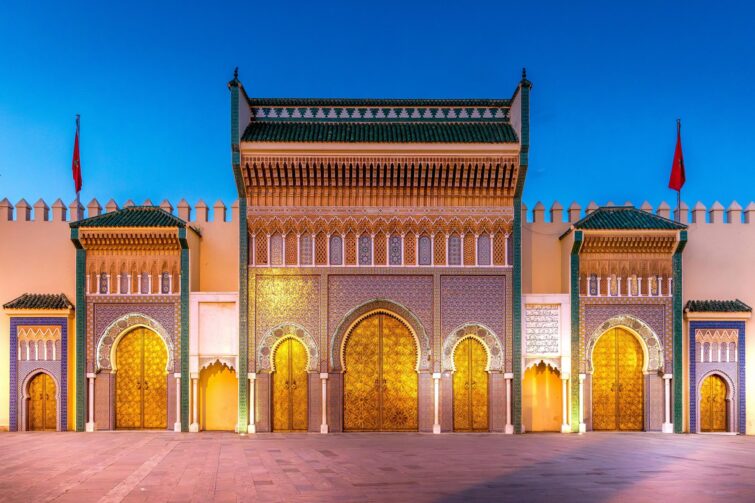 Le Palais royal de Fès, Maroc