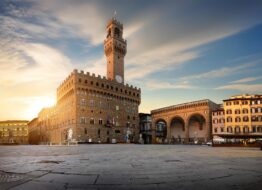 Le Palazzo Vecchio à Florence en Italie