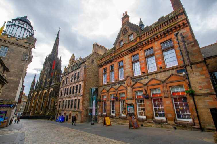 Le Scotch Whisky Heritage Centre à Édimbourg en Écosse