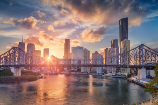Le Story Bridge à Brisbane, Australie