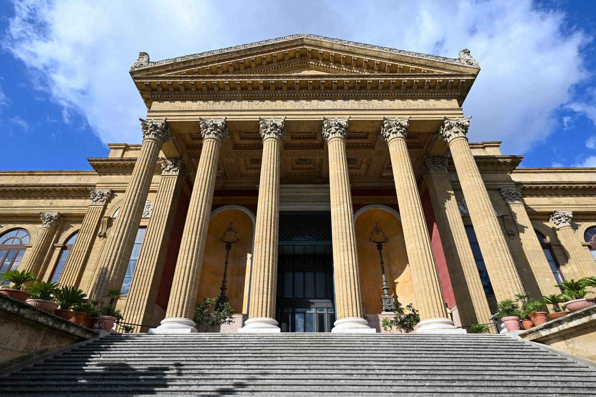 Le Teatro Massimo de Palerme