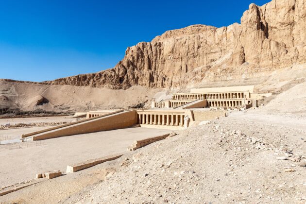 Le Temple d'Hatchepsout à Louxor en Égypte