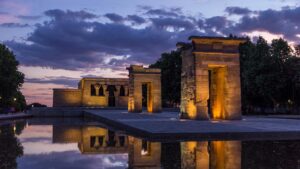 Le Temple de Debod à Madrid
