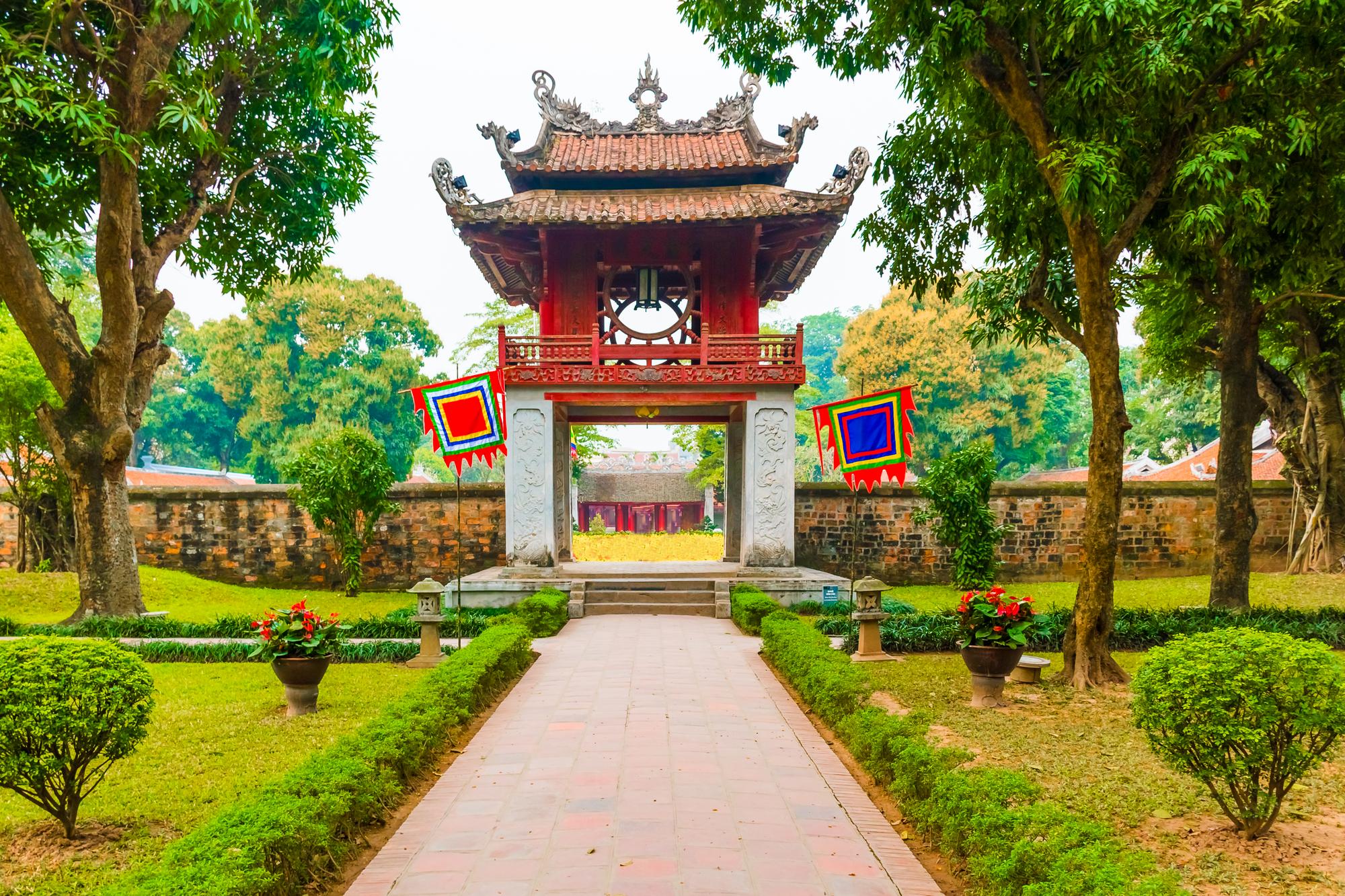 Le Temple de la Littérature de Hanoï