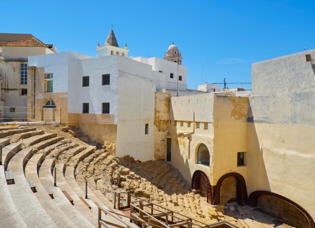 Le Théâtre Romain de Cadix en Espagne