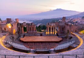 Le Théâtre antique de Taormina en Sicile