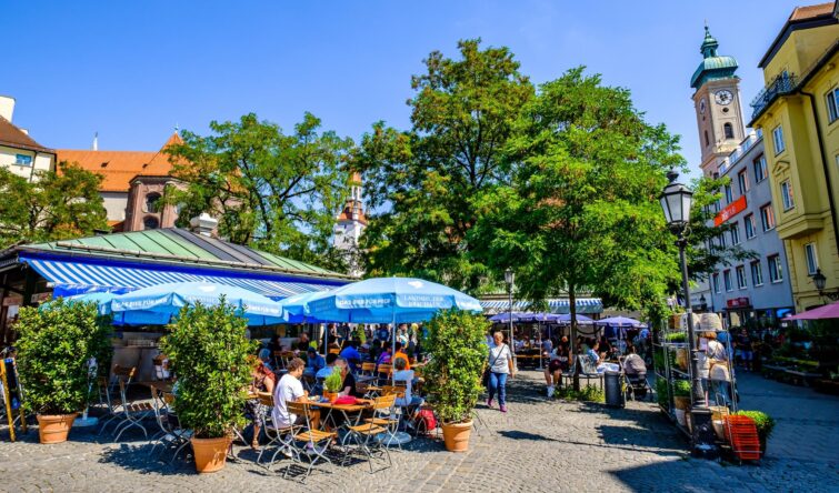 Le Viktualienmarkt de Munich
