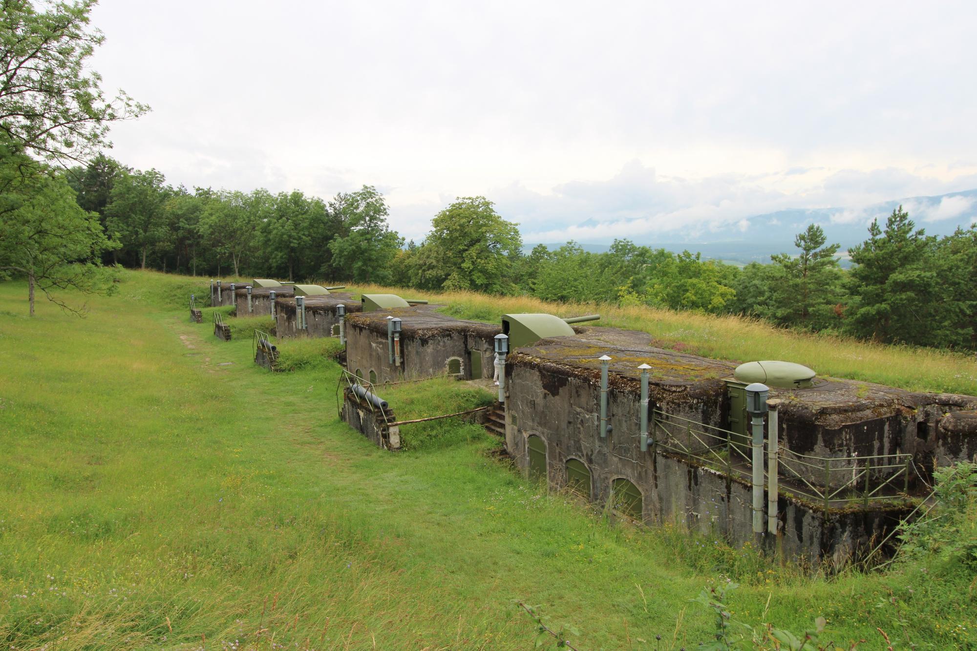 Le fort de Mutzig dans la région Grand Est