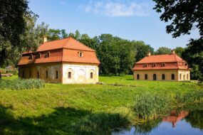 Le manoir-musée de Liubavas mélange différents styles architecturaux