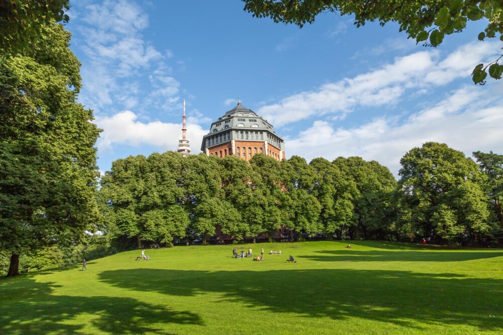 Le parc Schanzenpark de Hambourg e
