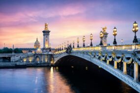 Le pont Alexandre III à Paris