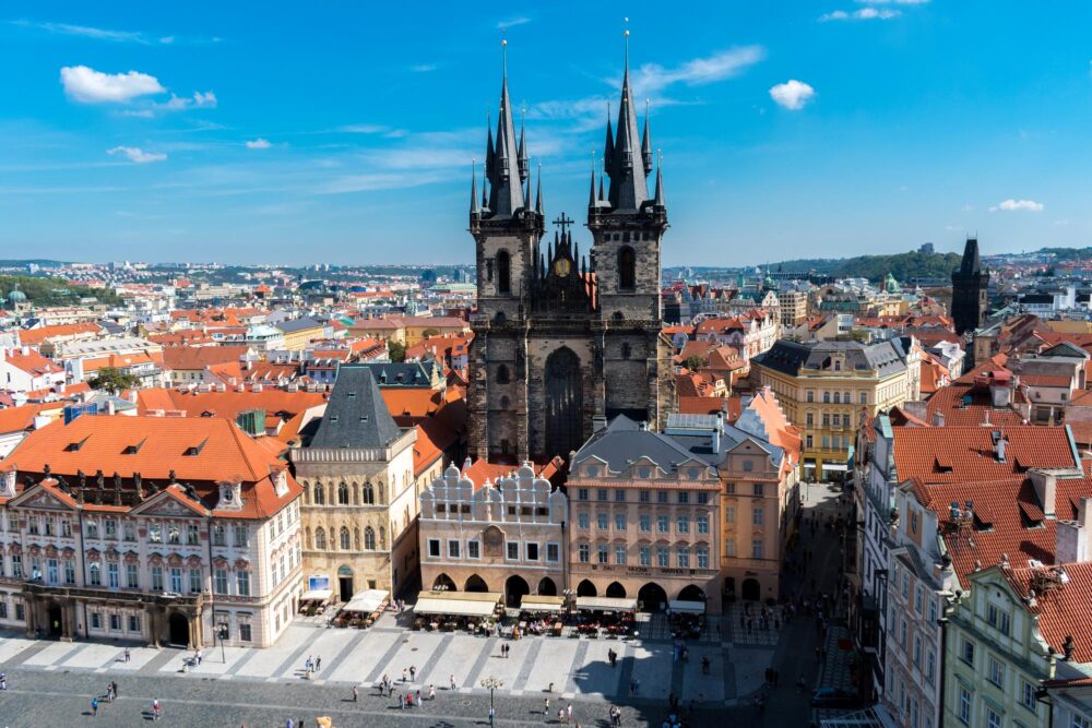 Le quartier de Staré Město à Prague