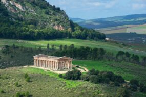 Le site archéologique de Ségeste en Sicile, Italie