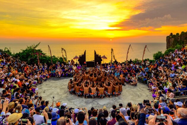 Le spectacle de danse Uluwatu Kecak à Bali