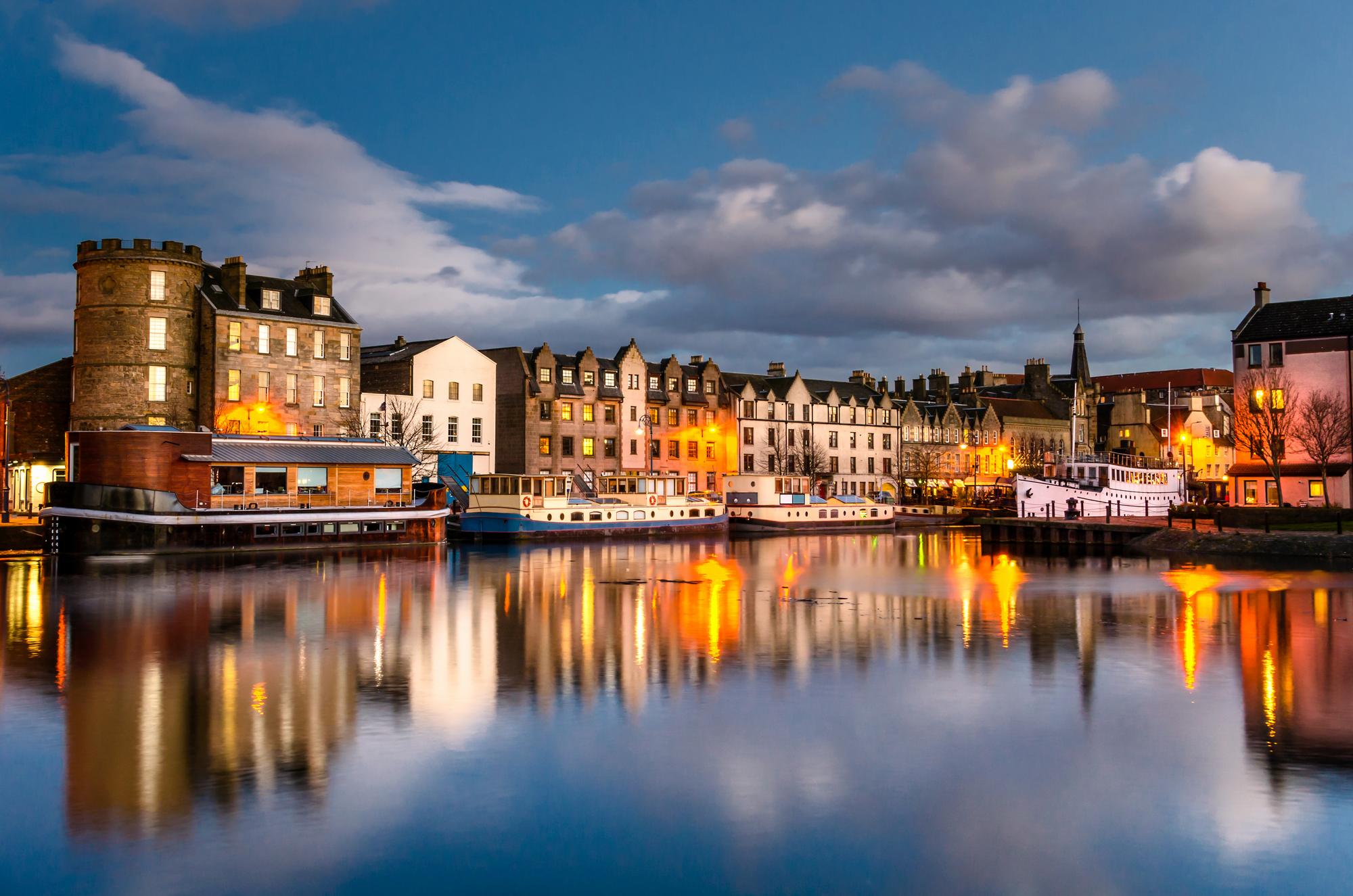 Le vieux port de Leith à Edimbourg