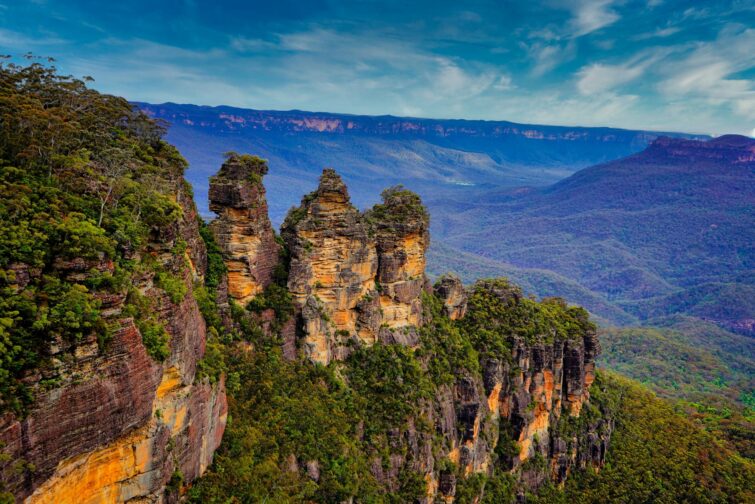 Les Blue Mountains à Sydney en Australie