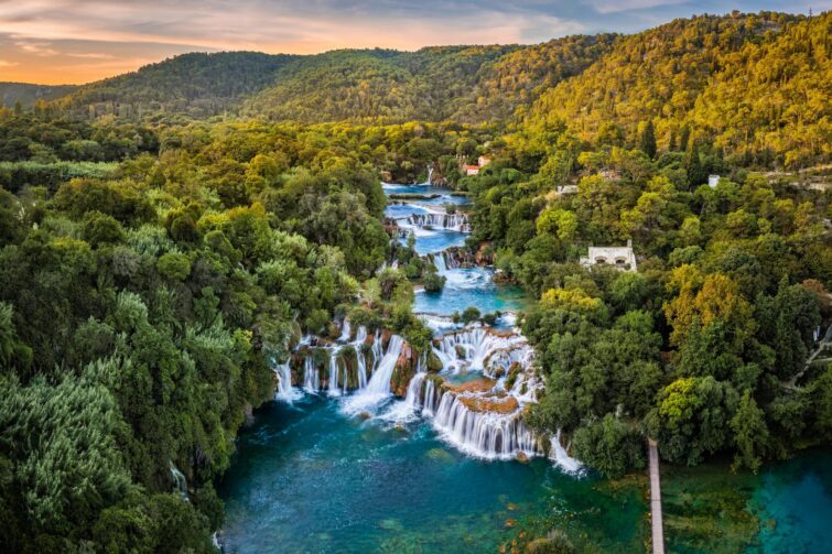 Les Chutes de Krka, Croatie
