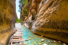 Les Gorges de Samaria en Crète, Grèce