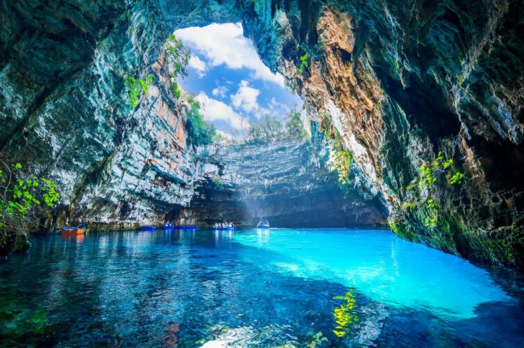 Les Grottes de Melissani à Céphalonie