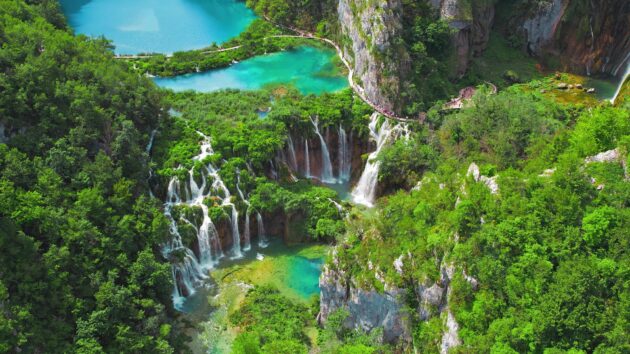 Les Lacs de Plitvice en Croatie