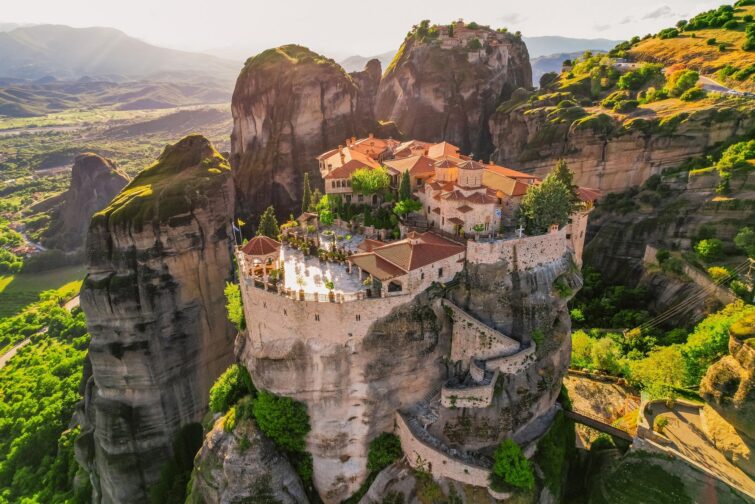 Les Monastères des Météores en Grèce