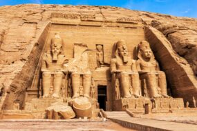 Les Temples d'Abou Simbel à Abou Simbel en Égypte