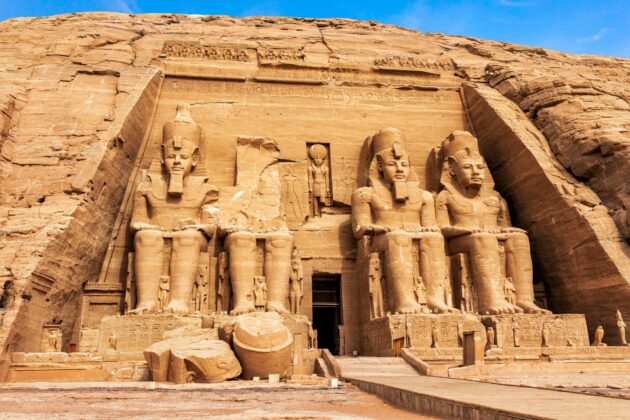 Les Temples d'Abou Simbel à Abou Simbel en Égypte